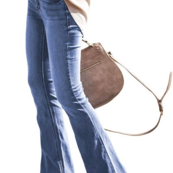 Sherri Bell Bottom Jeans Medium Wash - Picture 4 of 7